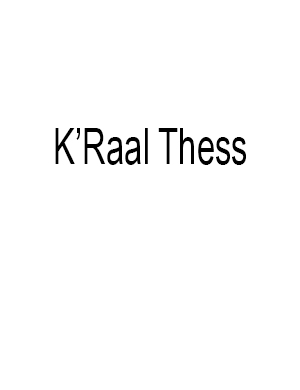 K’Raal Thess
